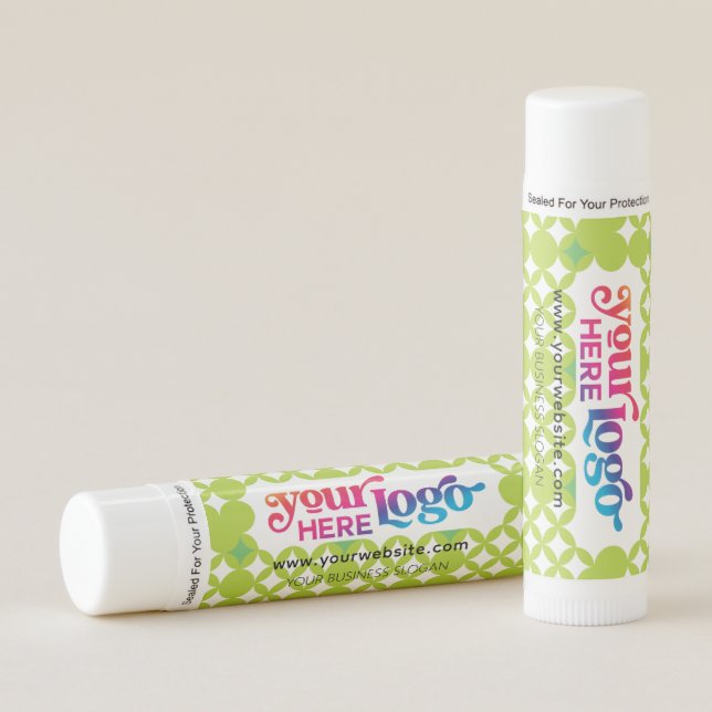 Custom Lip Balm with Company Logo Paraben Free (Front)