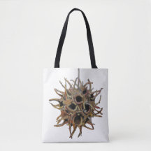 Custom Liquidambar styraciflua (Pod) Tote Bag