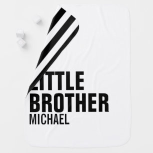 Custom Little Brother Baby Blanket