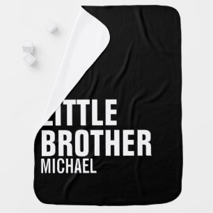 Custom Little Brother Baby Blanket