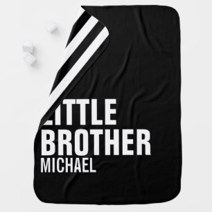 Custom Little Brother Baby Blanket