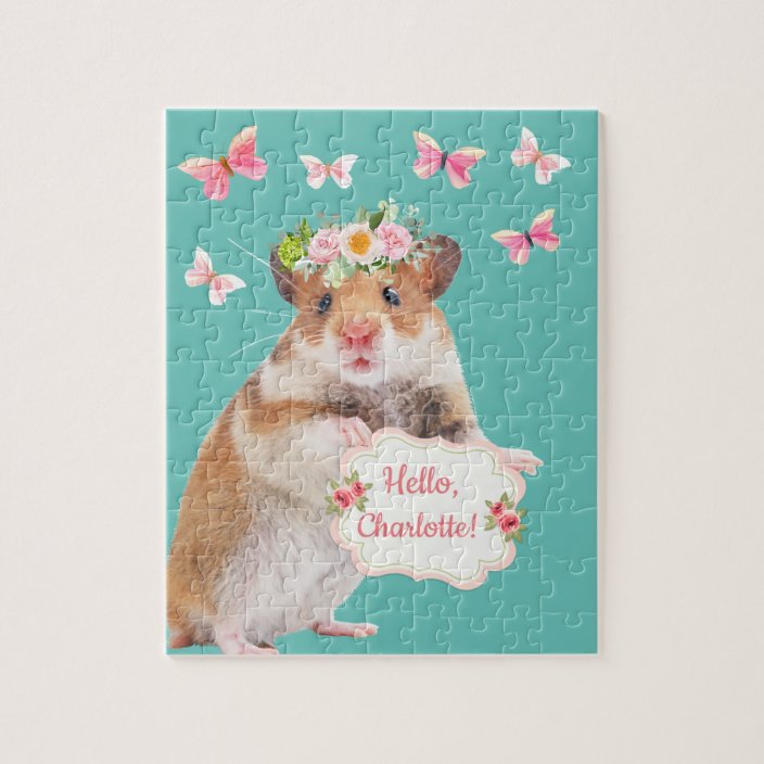 Custom Little Mouse Kids' Jigsaw Puzzle | Zazzle.com