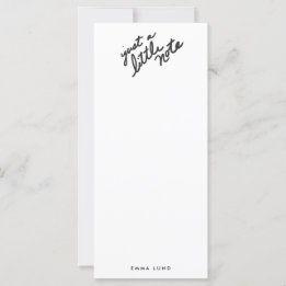 Custom Little Note Stationery