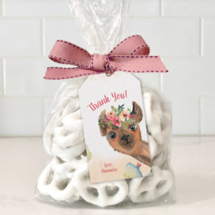 Custom Llama Gift Tags