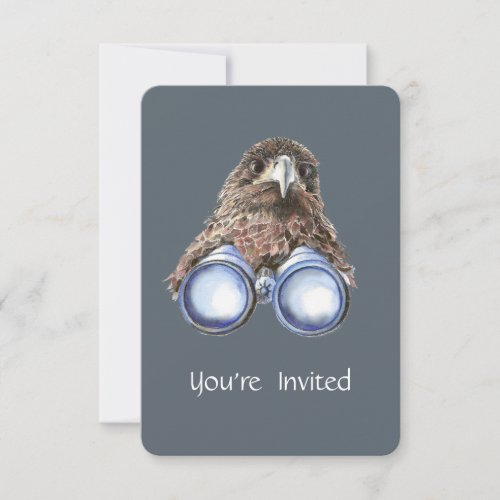 Custom Local Bird Watching Event Fun Hawk Watching Invitation