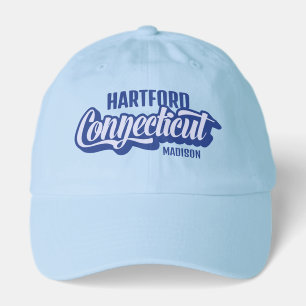 Custom Location & Name Connecticut Hat