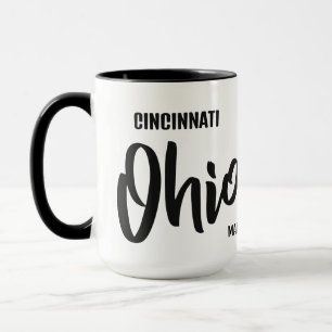 Custom Location & Name Ohio Mug