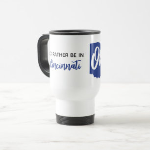 Custom Location & Name Ohio Travel Mug