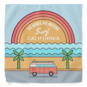 Custom Location Surfer Bandana