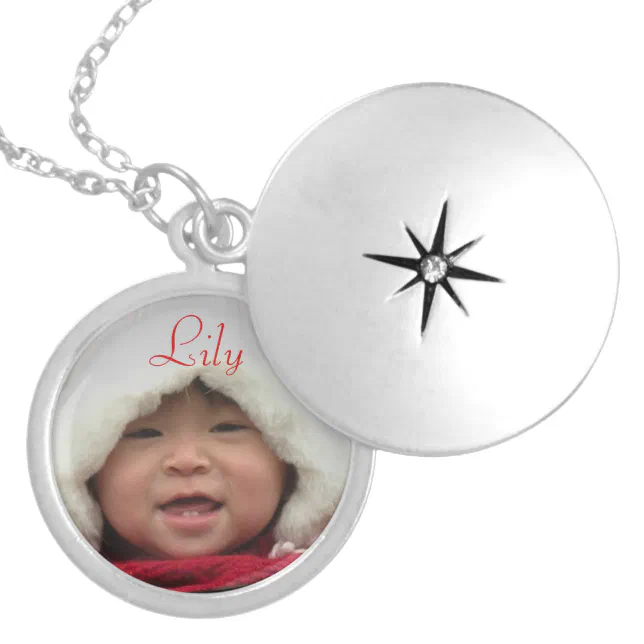 Custom Locket with Photo Zazzle
