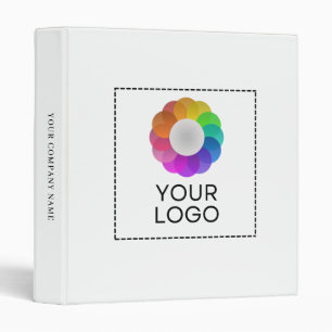 Custom Logo 3 Ring Binder,  Low minimum quantity Binder