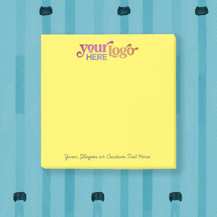 Custom Logo 3x3 Post-it® Personalized Sticky Notes
