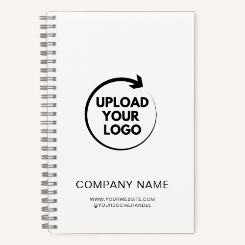 Custom Logo | 5.5" x 8.5" Classic Notebook