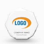 Custom Logo Acrylic Award<br><div class="desc">Custom logo design that can be personalized with your company logo,  text and website.</div>