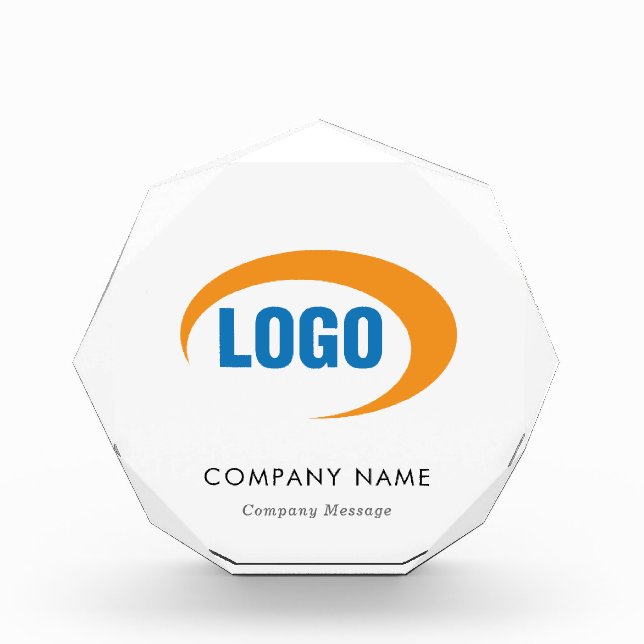 Custom Logo Acrylic Award (Front)