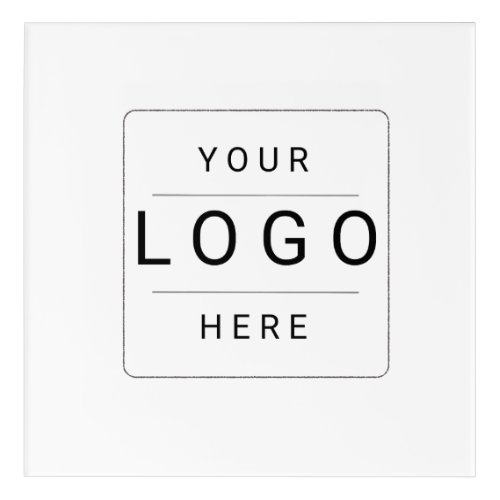 Custom Logo Acrylic Print