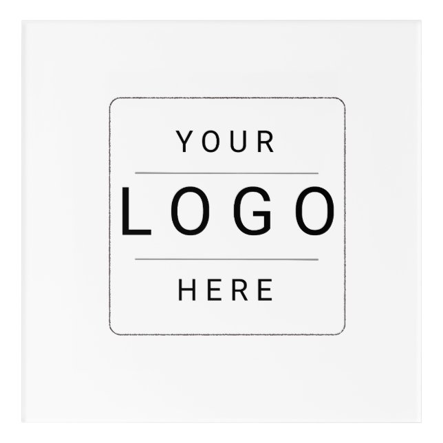 Custom Logo Acrylic Print (Front)