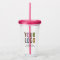 Custom Logo Acrylic Tumbler with Straw No Minimum