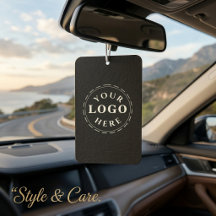 Custom Logo and QR Code Portrait Rectangle