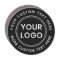 Custom logo and text black or any color