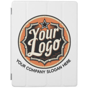 Custom Logo and Text Business iPad Smart Cover