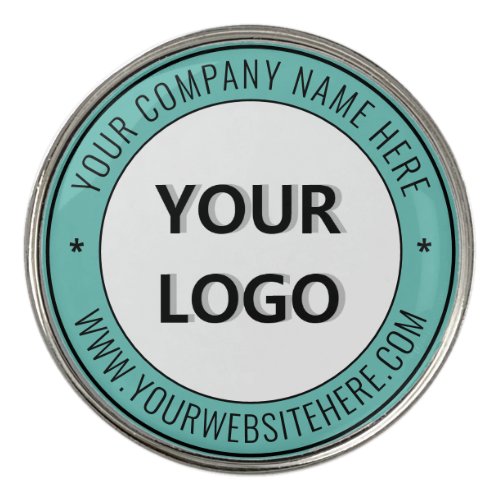 Custom Logo and Text Golf Ball Marker Promotional
