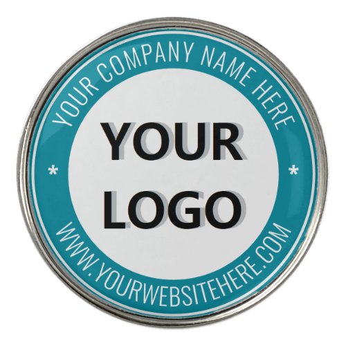 Custom Logo and Text Golf Ball Marker _ Your Color