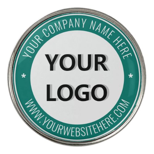 Custom Logo and Text Golf Ball Marker _ Your Color