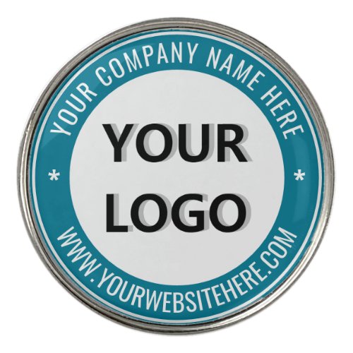 Custom Logo and Text Golf Ball Marker Your Colors
