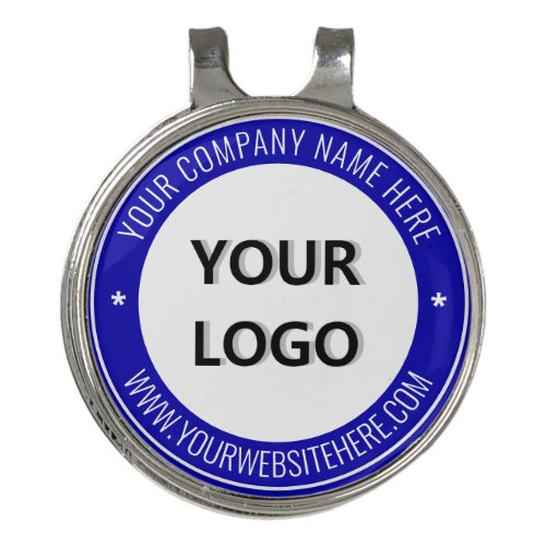 Custom Logo and Text Golf Hat Clip Ball Markers