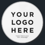 Custom logo and text modern stylish wireless charger<br><div class="desc">Custom logo and text modern wireless phone charger. Any color,  any font,  modern and minimal look.</div>