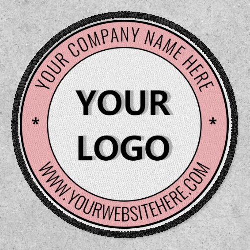Custom Logo and Text Patch _ Promotional Business 