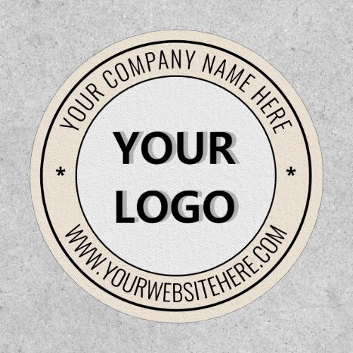 Custom Logo and Text Patch Promotional Your Design