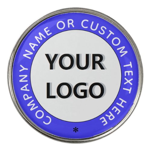 Custom Logo and Text Personalized Golf Ball Marker