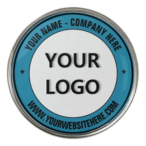 Custom Logo and Text Personalized Golf Ball Marker