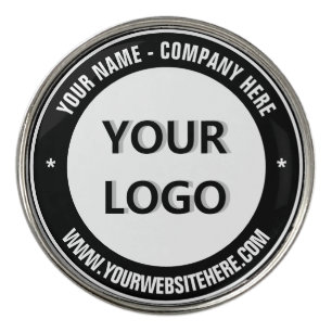 Custom Logo and Text Personalized Golf Ball Marker