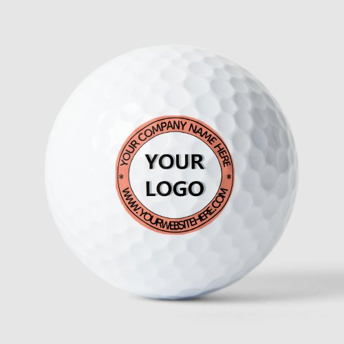 Custom Logo and Text Personalized Golf Balls Stamp