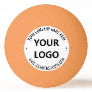 Custom Logo and Text Personalized Ping Pong Balls
