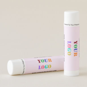 Custom Logo and Text Promotiona Lip Balm