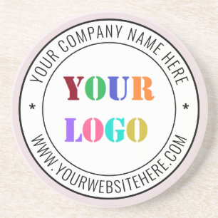 Custom Logo and Text - Promotional Business Coaster