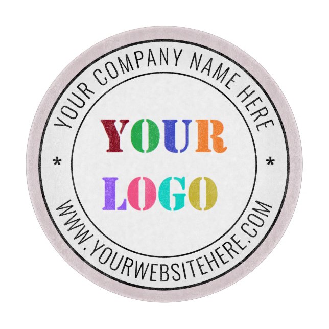 Discover Custom Logo and Text - Promotional Business  Cutting Board