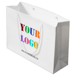 Custom Logo and Text Promotional Business Gift Bag