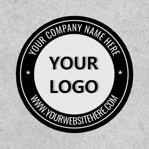 Custom Logo and Text Promotional Business Patch