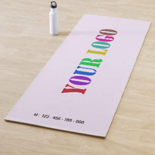 Custom Logo and Text Promotional Business Yoga Mat