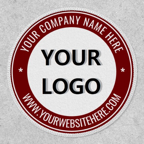 Custom Logo and Text Promotional Patch Your Color