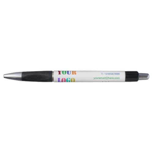 Custom Logo and Text Promotional Pen _ Your Colors