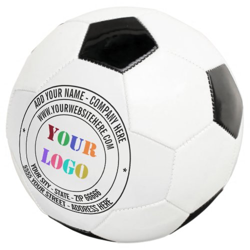 Custom Logo and Text Promotional Soccer Ball Gift