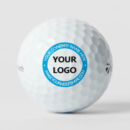 Custom Logo and Text Promotional Stamp Golf Balls