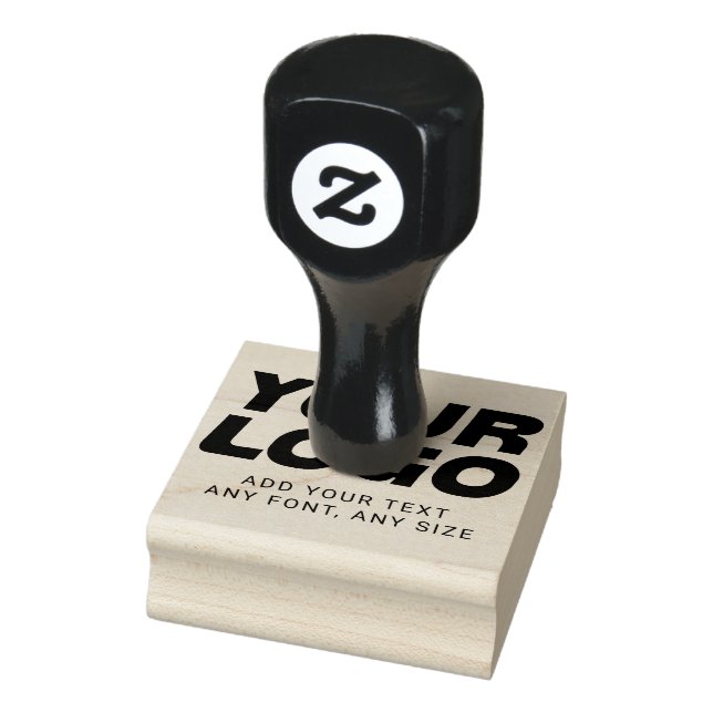 Custom Logo and Text Rubber Stamp (Stamp)