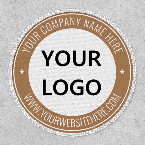 Custom Logo and Text Stamp Patch _ Your Colors